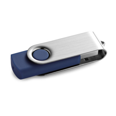 CLAUDIUS 8GB. Pen Drive USB de 8 GB com clipe em metal
